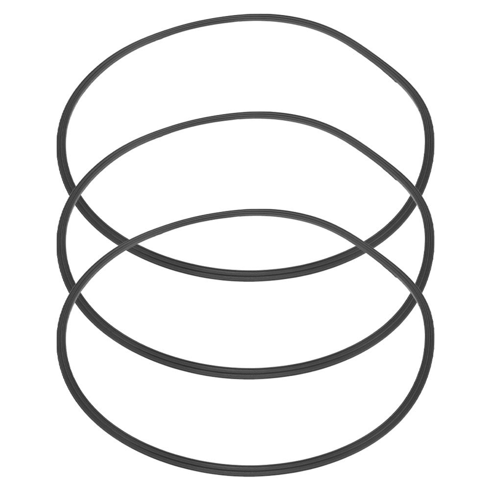 FUTUREORYY 3Pcs Rubber Shockproof Barstool Base Ring Pads Round Floor Protectors for Dining Areas
