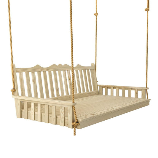 Keystone Amish Co. 5 Foot York Porch Swing Bed, Unfinished