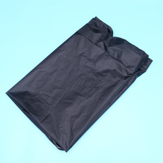 Raindrops Garden Swing Protector Cover 1Set Black Coating UV Protection for Patio Glider 142x47in