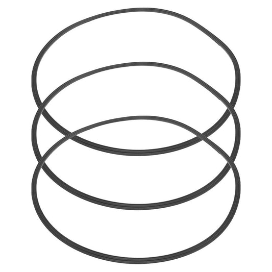 SASABAXI 3Pcs Rubber Barstool Base Ring Pads Shockproof Round Floor Protectors for Dining Areas
