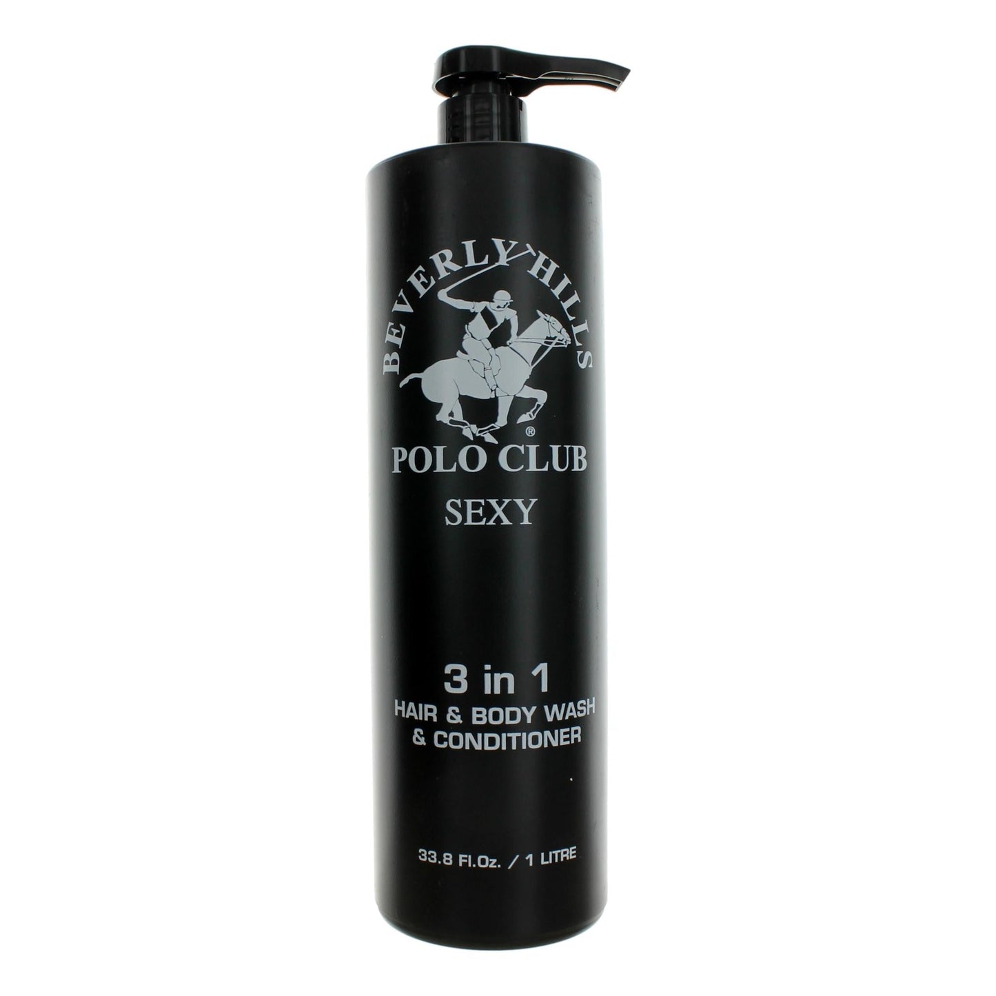 Bhpc Sexy By Beverly Hills Polo Club, 33.8 Oz 3-In-1 Hair & Body Wash & Conditioner For Men