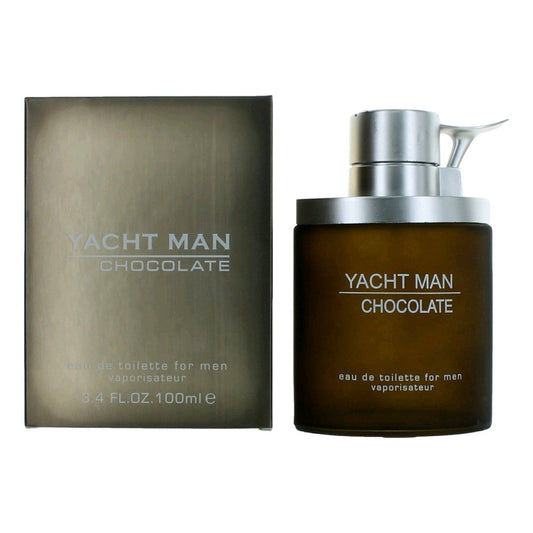 Yacht Man Chocolate By Myrurgia, 3.4 Oz Eau De Toilette Spray For Men