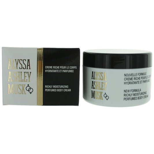 Musk By Alyssa Ashley, 8.5 Oz Body Cream For Women