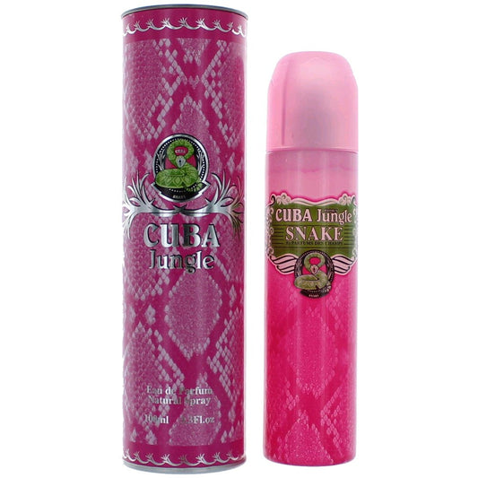 Cuba Jungle Snake By Cuba, 3.3 Oz Eau De Parfum Spray For Women