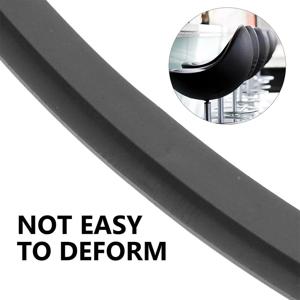 FUTUREORYY 3Pcs Rubber Shockproof Barstool Base Ring Pads Round Floor Protectors for Dining Areas