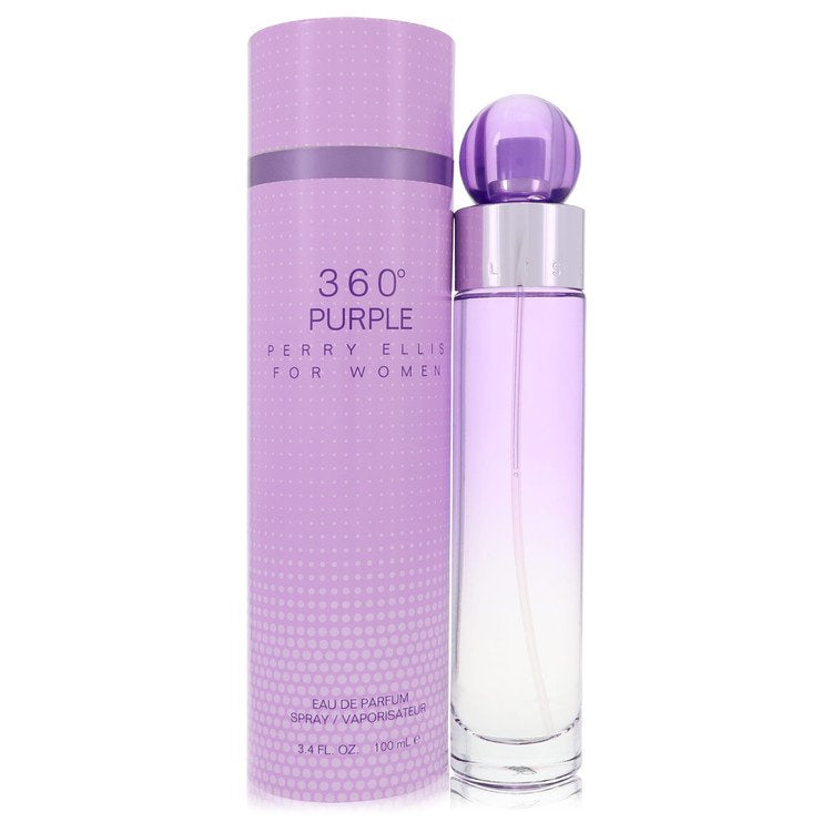 Perry Ellis 360 Purple by Perry Ellis Eau De Parfum Spray 3.4 oz(D0102HA7AVA.)