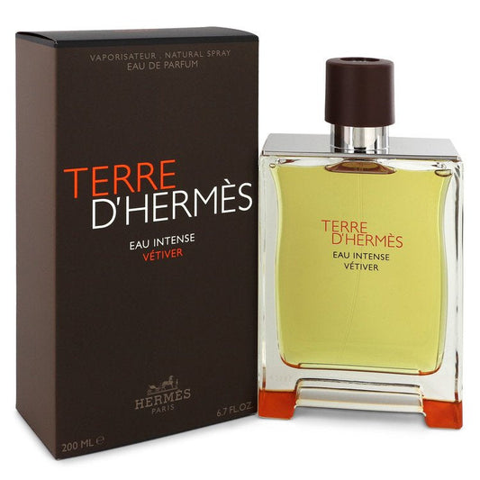 Terre D'hermes Eau Intense Vetiver by Hermes Eau De Parfum Spray 6.8 oz(D0102HAXDPW.)
