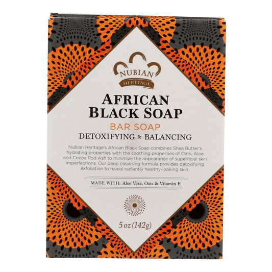 Nubian Heritage Bar Soap African Black - 5 oz(D0102HH39HA.)
