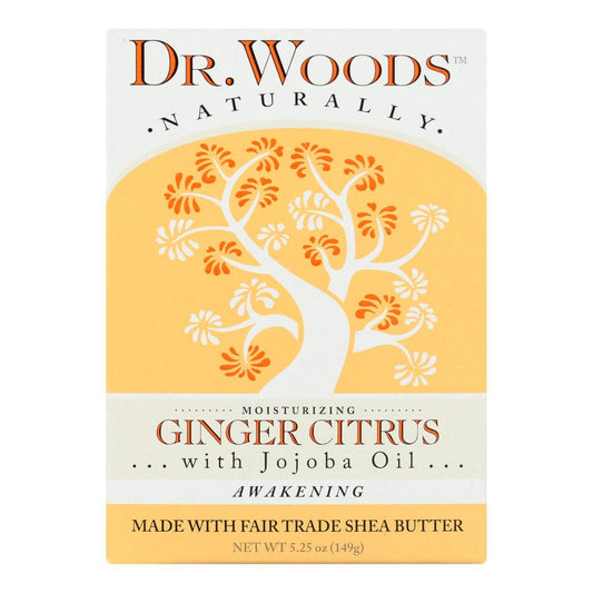 Dr. Woods Castile Bar Soap Ginger Citrus - 5.25 oz(D0102HRX7XG.)