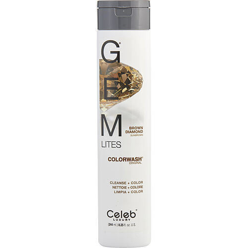 CELEB LUXURY by Celeb Luxury GEM LITES COLORWASH BROWN DIAMOND 8.25 OZ(D0102HX0WFG.)