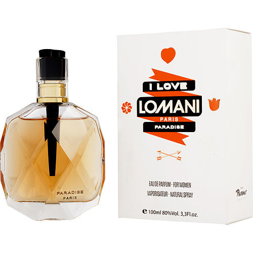 LOMANI I LOVE LOMANI PARADISE by Lomani EAU DE PARFUM SPRAY 3.3 OZ(D0102HX8V7T.)