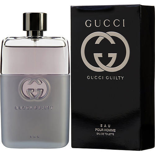 GUCCI GUILTY EAU POUR HOMME by Gucci EDT SPRAY 3 OZ(D0102HXHFAW.)