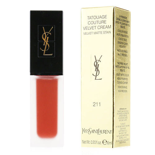 YVES SAINT LAURENT by Yves Saint Laurent Tatouage Couture Velvet Cream Velvet Matte Stain - # 211 Chili Incitement --6ml/0.2oz(D
