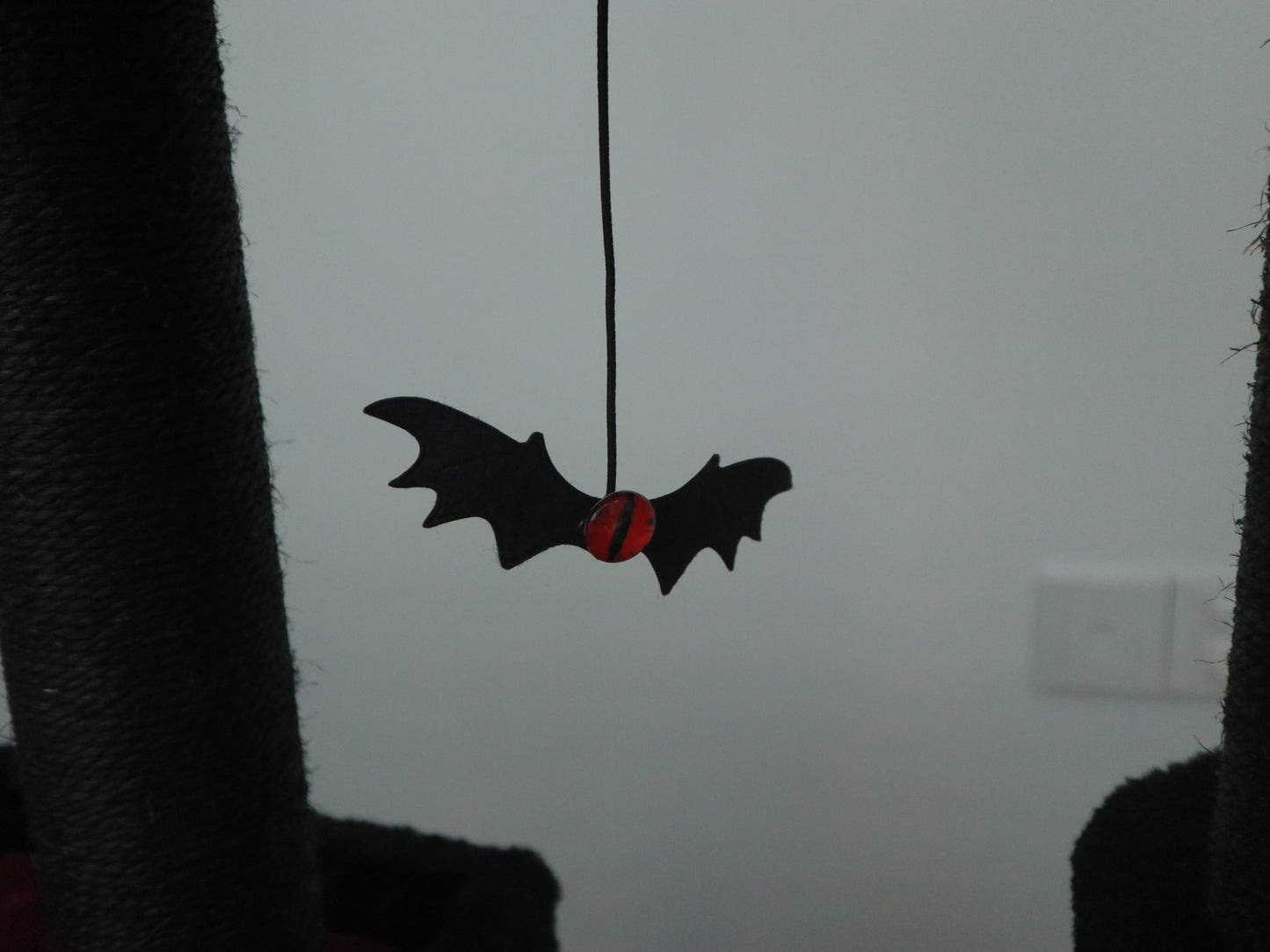 PawNest   black gothic cat tree, Black