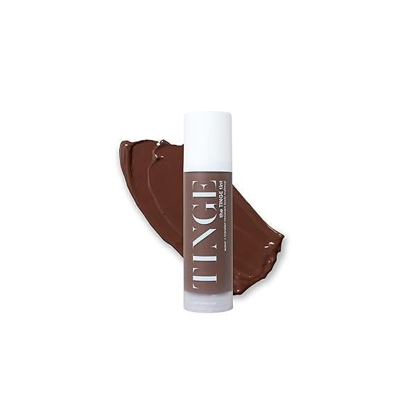 Tinge Tint Body Makeup, Lasts Up to 48 Hours, Medium Coverage Cream With Amino Acids, Hyaluronic Acid & Lysine, Semi Matte Finish, Water Transfer Resistant, 3.38 Fl Oz - Cool
