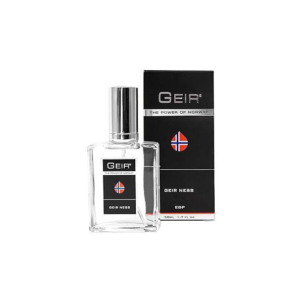 Geir Ness Eau de Parfum Spray For Men - Long Lasting Fresh, Cool Scent