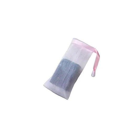 10 counts Foaming Mesh Soap Bag for Bar Soap, Reusable Exfoliating Lather Net, Creates Rich Suds, Saver Pouch, Skincare Cleansing Tool, Hangable, Durable Multi-Layer Design