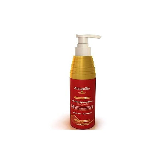 Arvazallia Ultra Curl Defining Cream with Argan Oil for Wavy and Curly Hair