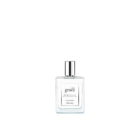 philosophy pure grace eau de parfum - crisp & clean women's perfume with notes of water lily, leafy greens musk long lasting fragrance 2 fl oz