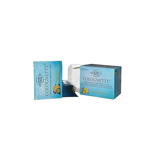 Muelhens 4711 Colognette Eau de Cologne Perfumed Tissue for Women and Men, 10 Count