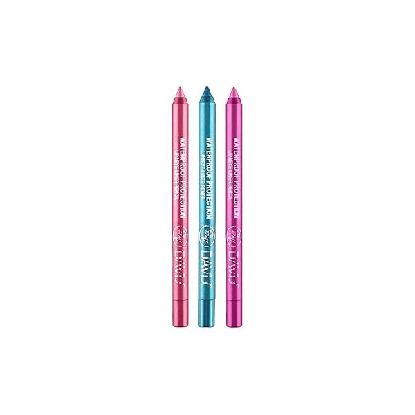 15 Colorful Eyeliner Pen Set, Eye Shadow Pencil, Pearl Kit Metallic Glitter Colored liner for Women Eye&Lip Liner Professional Waterproof Makeup