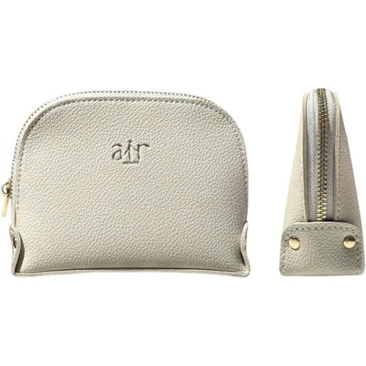 Air Mini Travel Essentials Makeup Bag - Elegant & Compact Cosmetic Pouch For On-The-Go Beauty (Pink)