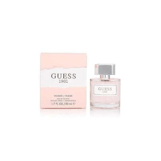 Guess 1981 Eau De Toilette Perfume Spray for Women, 3.4 Fl. Oz.