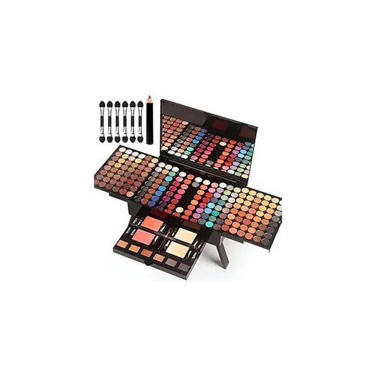 Women Makeup Sets Full Kits - 190 Colors Cosmetic Make Up Gifts Combination with Eyeshadow Facial Blusher Eyebrow Powder Face Concealer Eyeliner Pencil Size Mirror Palette Kit