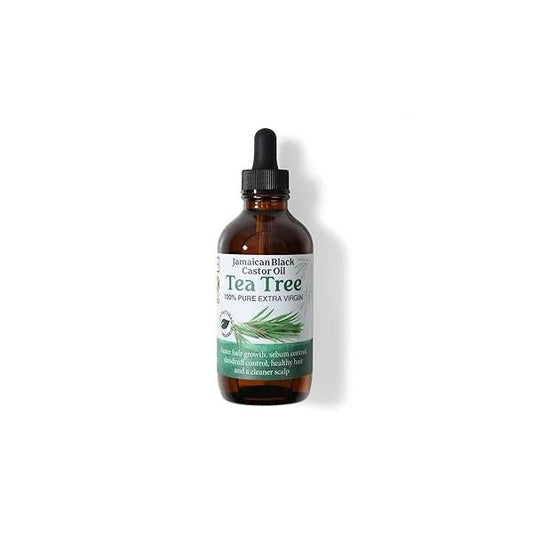 ABSOLUTE HOT 100% TEA TREE NATURAL JAMAICAN BLACK CASTOR OIL