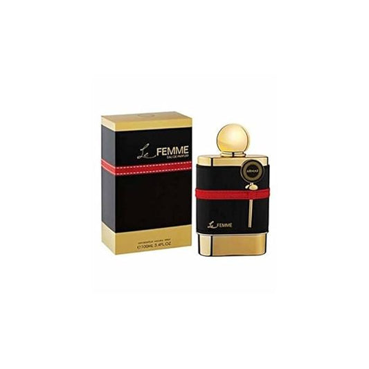 ARMAF Le Femme 4-Piece Set for Women, (3.4 Oz Eau De Parfum + 3.4 Body Lotion 1.7 Spray 8.4 Mist)