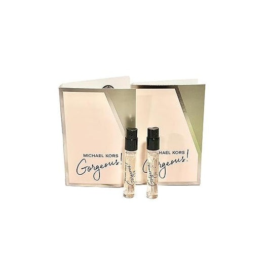 Michael Kors Gorgeous EDP Sample 1.5ml X 2 (LOT OF 2)