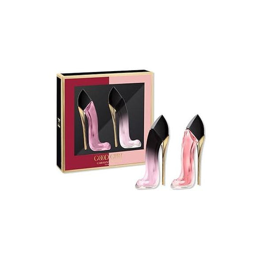 Carolina Herrera Good Girl Blush and Very Glam MINI Coffret Duo Limited Edition Holiday Set (0.24 fl oz X 2)