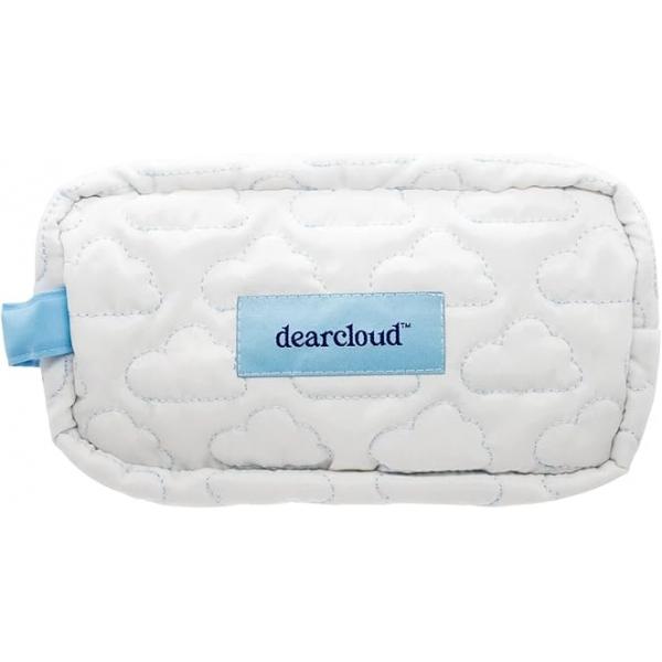 Puffy Cloud Cosmetics Bag - Lightweight Makeup & Travel Organizer (Puffy Cloud)