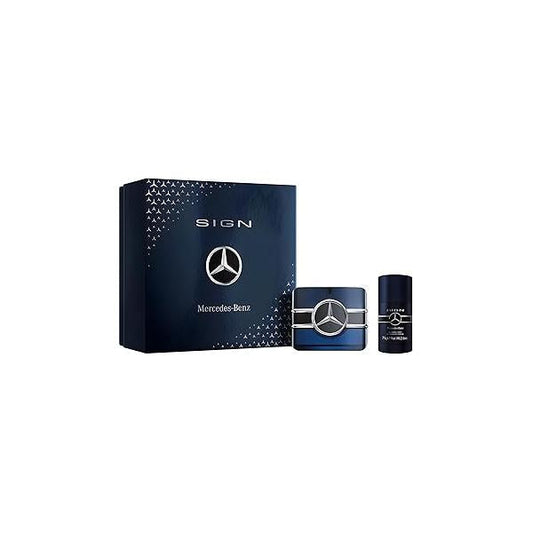 Mercedes Benz Eau de Parfum for Men - Long Lasting Mens Cologne Tonka Bean, Lavender, Patchouli 3.4 oz