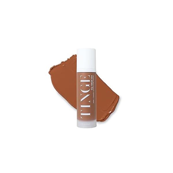 Tinge Tint Body Makeup, Lasts Up to 48 Hours, Medium Coverage Cream With Amino Acids, Hyaluronic Acid & Lysine, Semi Matte Finish, Water Transfer Resistant, 3.38 Fl Oz - Cool