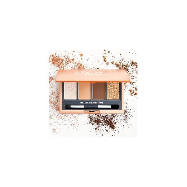 Chella Makeup Eyeshadow Palette (Travel Size, La Vie)