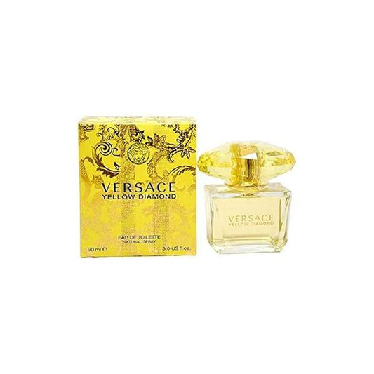 Versace Eau De Toilette Spray for Women, Yellow Diamond, 3 Ounce (Pack of 1)