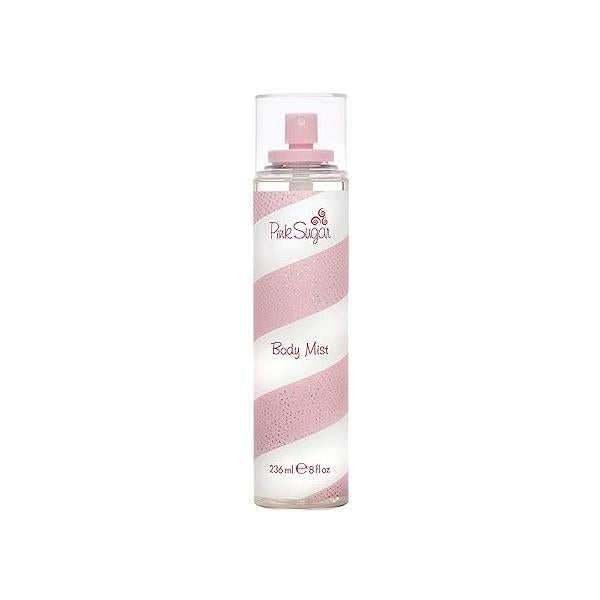 Pink Sugar Eau de Toilette Perfume for Women, Floral + Fruity Scent, Notes of Raspberry, Cotton Candy, and Vanilla, Sweet Sensual Fragrance