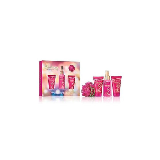 Britney Spears Fantasy Women's Fragrance 4 Piece Gift Set, Eau de Parfum, 3.4 fl. oz