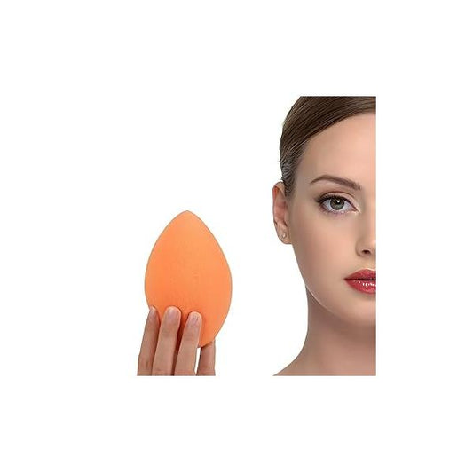 XL EXTRA LARGE Make Up Beauty Sponges Blender-Product contains: 1x Small(8cm) 1xExtra Large(11cm) and 2 Sponge Holder-for Face Body, Blush Cream, Liquid Foundation Powder Application, Ivory