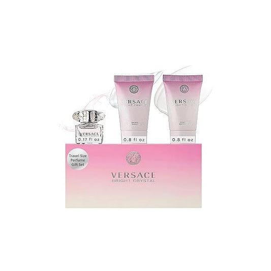Versace Bright Crystal 3-Piece Miniature Set
