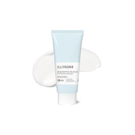 Illiyoon Ceramide Ato Soothing Gel - Vegan Facial Moisturizer for All Skin types, 5.9 Fl Oz (175ml)