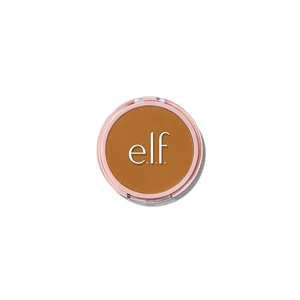 e.l.f. Halo Glow Powder Filter, Ultra-fine Finishing Powder, Smooths The Look of Pores & Fine Lines, Creates A Soft-Focus Glow, Vegan Cruelty-Free, Fair Warm