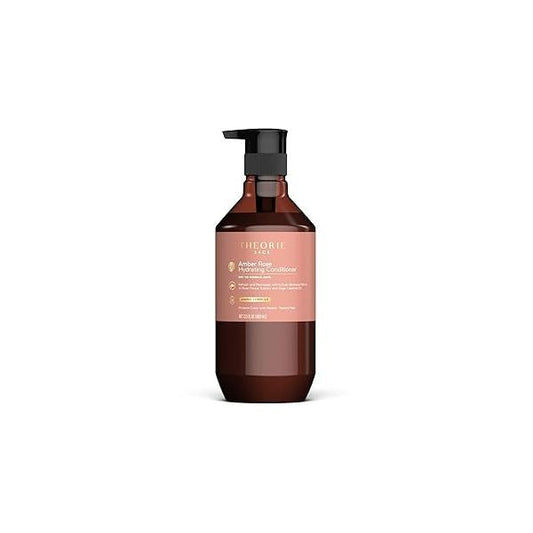 Theorie Amber Rose Hydrating Conditioner- Refresh & Hydrate, Irresistible Scent of Rose, Jasmine Amber, Suited For All Hair Types-Color Keratin Treated Hair, 800ML