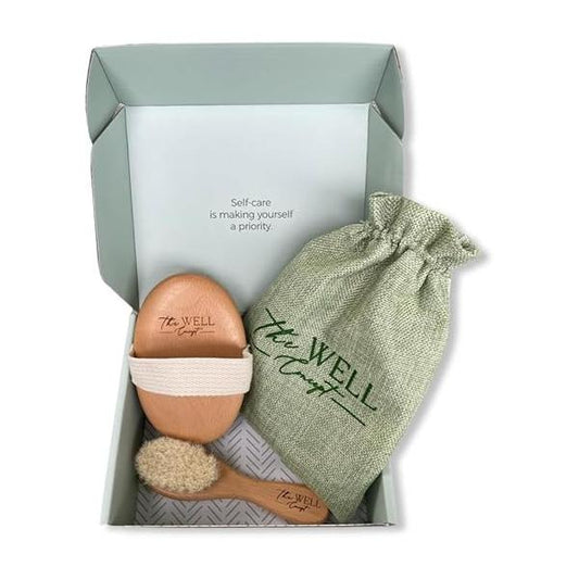 Body & Face Dry Brush Set