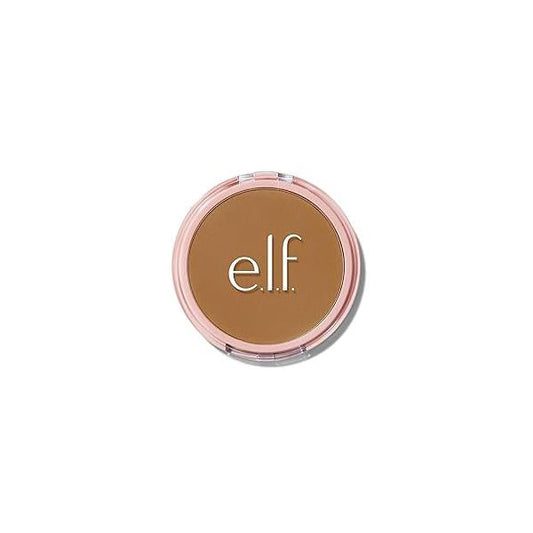 e.l.f. Halo Glow Powder Filter, Ultra-fine Finishing Powder, Smooths The Look of Pores & Fine Lines, Creates A Soft-Focus Glow, Vegan Cruelty-Free, Fair Warm