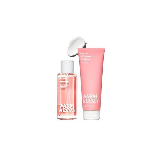 Victoria's Secret Pink Warm & Cozy Mist Lotion Set