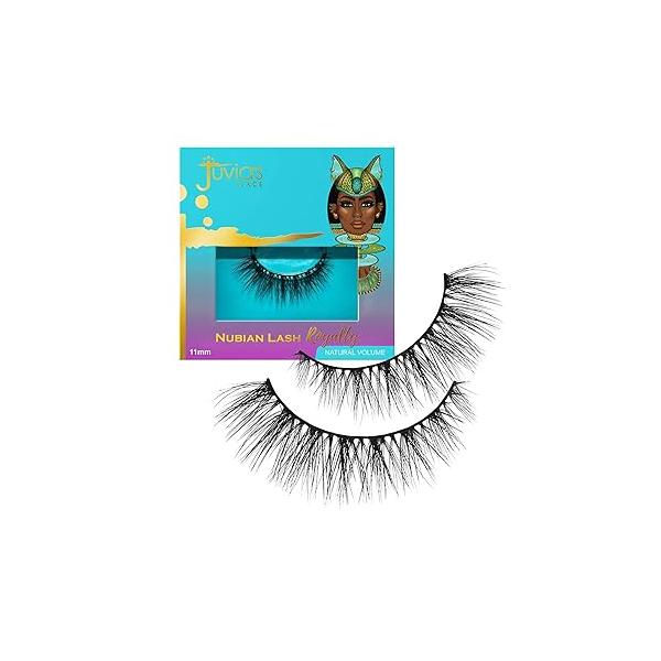 Juvia's Place Egypt Flare Nubian Eye Lashes, Silk Hairs, Day, Night, Long Lasting, Cruelty Free, Vegan