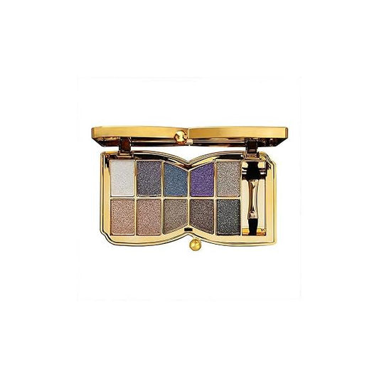 10 Colors Glitter Eyeshadow Palette, Fine Pressed Shimmer Eye Shadow Powder Pallet, Diamond Bright Makeup Set for Women (Color #6)