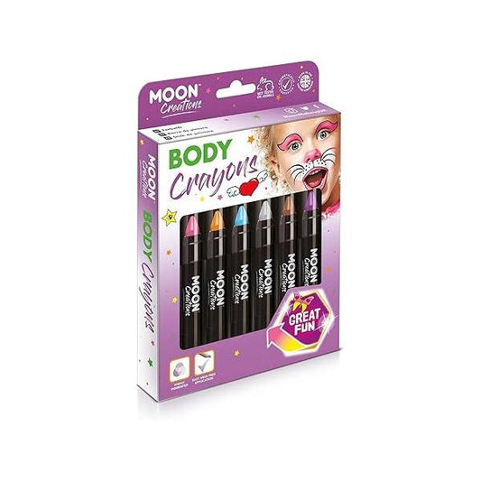 Face Paint Stick / Body Crayon Adventure Colours Boxset makeup for the & by Moon Creations - 0.12oz